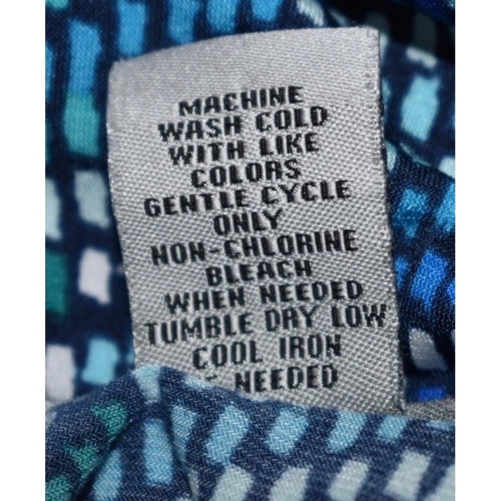 Catherines 3X Sleeveless Stretch Top Lightweigth Geo Print Artsy Breezy Comfy - Picture 9 of 16